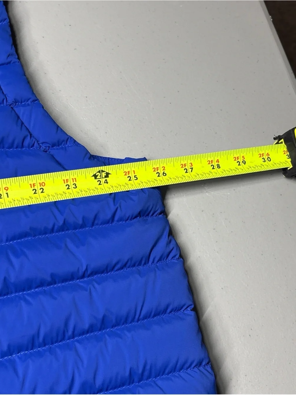The North Face 700 Fill Down Puffer Vest Royal Blue XXL Golf Hiking Outdoors